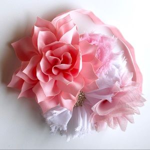 Infant/Toddler Girl Shabby Chic Fabric Headband